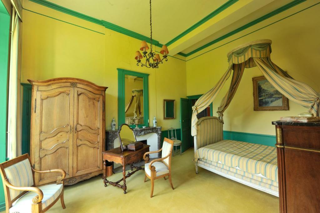 Bed and Breakfast Chateau Du Riau Villeneuve-sur-Allier Zimmer foto